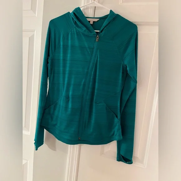 Long sleeve hooded zip up from Athleta - Picture 3 of 4